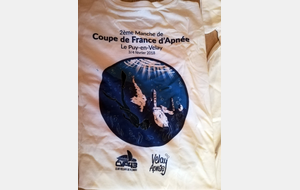 TeeShirt de la 2e manche de la Coupe de France d'apnée